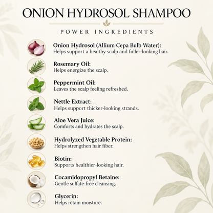 Onion Hydrosol Shower Shampoo